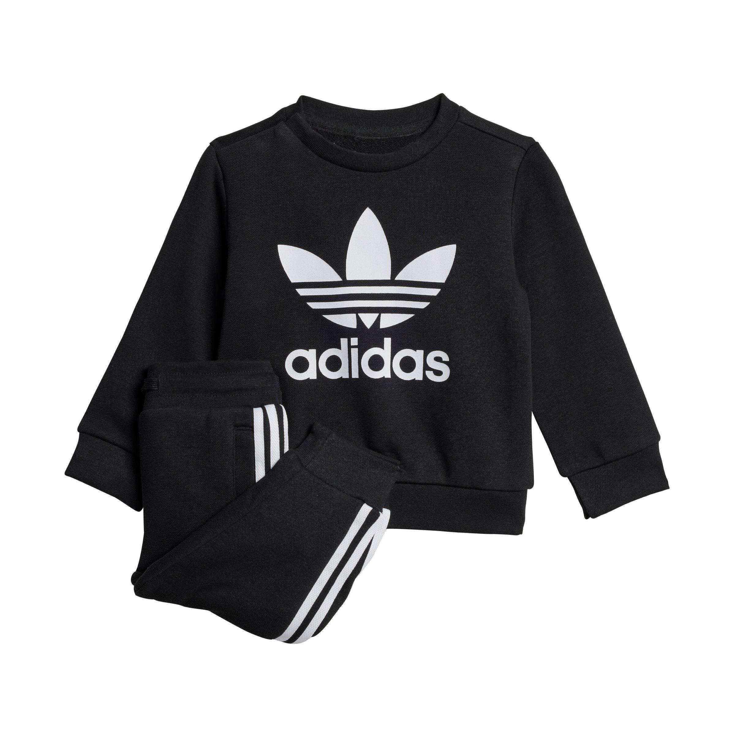 adidas Originals Infant Kids' Crew Set - Black/White